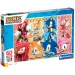 Sonic e amici puzzle maxi supercolor da 60 pezzi - Clementoni immagine 1