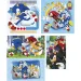 Sonic il riccio 10 in 1 supercolor puzzle - Clementoni immagine 3