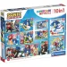 Sonic il riccio 10 in 1 supercolor puzzle - Clementoni immagine 1