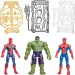 Spider-Man Nuovo giorno: ActionVerse Action Figure set da 3 pezzi – Hasbro immagine 2