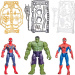 Spider-Man Nuovo Giorno: Set di 3 Action Figure ActionVerse – Hasbro