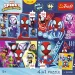 Spidey e i suoi amici - puzzle Premium Plus Kids da 4 x 88 pezzi - Trefl immagine 2