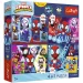 Spidey e i suoi amici - puzzle Premium Plus Kids da 4 x 88 pezzi - Trefl immagine 1