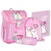 Spirit: Happy Cat rosa set di zaini scolastici 4 pezzi 38x28x17cm immagine 1