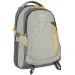 Spirit: Zaino scolastico grigio, giallo arrotondato 48x31x20cm immagine 1