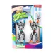 Sticky Man: Figura di scheletro arrampicatore per finestra set da 2 pezzi immagine 1