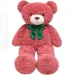 Teddy Greetings: Berry Hugs orso di peluche rosso in scatola regalo 120cm