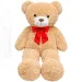 Teddy Greetings: Honey Hugs orso di peluche rosso in scatola regalo 120cm