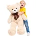 Teddy Greetings: Snow Wishes orsetto di peluche rosso in scatola regalo 120 cm immagine 2