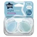 Tommee Tippee: Set di succhietti ortodontici fluorescenti da 2 pezzi per la notte in diverse varianti (0-6 mesi)