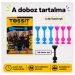 Tossit Starter Pack — gioco di freccette con ventose in silicone rosa e azzurro immagine 2