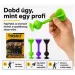 Tossit Starter Pack gioco di freccette con ventose in silicone, viola e verde immagine 4