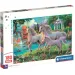 Unicorni alla cascata 180 pezzi super puzzle - Clementoni
