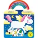 Unicorni - Colora e attacca con le etichette 2. quaderno di attività
