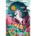 Unicorno magico nella valle puzzle da 160 pezzi - Trefl