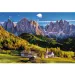 Val di Funes valle, Dolomiti - Italia puzzle da 1500 pezzi -Trefl immagine 2