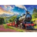 Viaggio tra le montagne con puzzle da 1000 pezzi -Trefl immagine 2