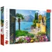 Vista sul Lago di Como puzzle da 1000 pezzi - Trefl immagine 1