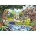 Vita idilliaca puzzle 2x500 pezzi - Trefl immagine 3