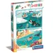 Vita in mare supercolor 2 in 1 puzzle 2x60 pezzi - Clementoni immagine 1