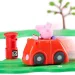 Whizz-Around Peppa maialino con auto rosso set di gioco immagine 3