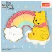 Winnie the Pooh puzzle in legno con forme arcobaleno - Trefl