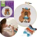 WowBox Kit di Ricamo - Capybara Bubble Tea immagine 2