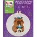 WowBox Kit di Ricamo - Capybara Bubble Tea immagine 1